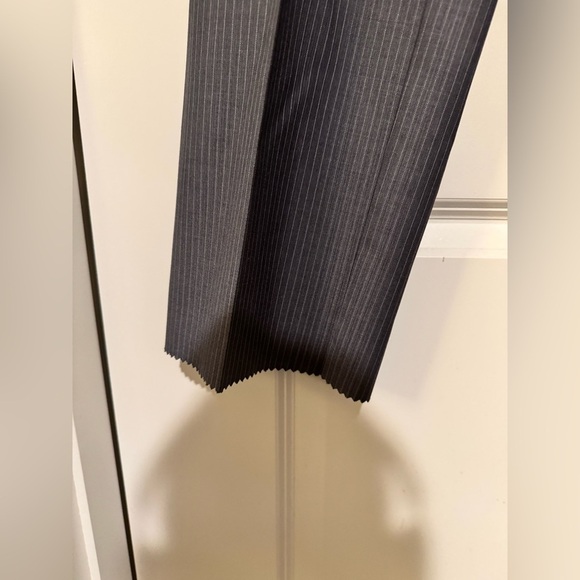 NEW Kenneth Cole NY Mens 2 Piece Suit Slim Fit Wool Stripe 38R W32 42S W36 NWT - Picture 11 of 11